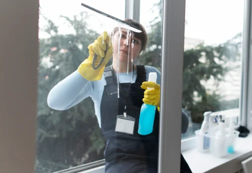 Nettoyage de vitres intérieures et extérieures à Areines